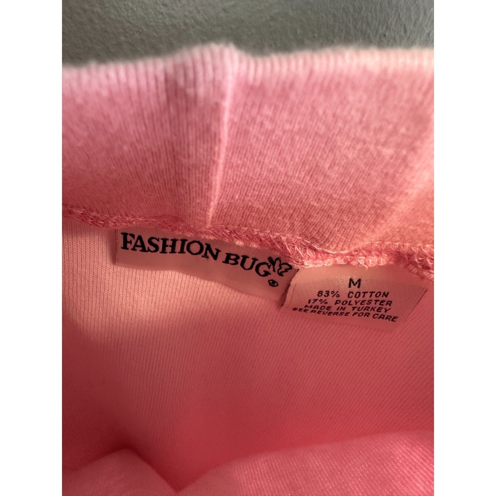 Vintage Y2K Mini Skirt Womens Size M Pink Terry Cloth Fashion Bug Barbiecore‎ - Picture 2 of 4